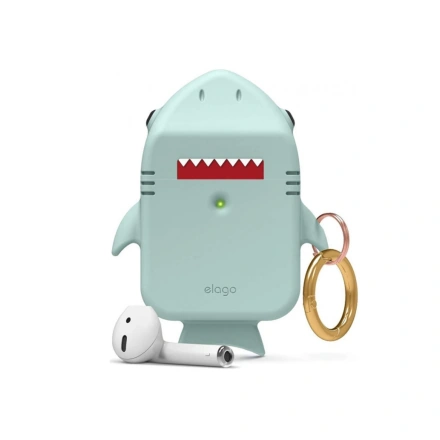 Elago Shark Case Baby Mint for Airpods (EAP-SHARK-MT) 